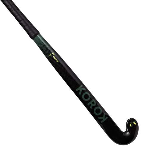 Hockeyklubba Avancerad Low Bow 60 % Kolfiber Fh560 Unisex Svart Kaki