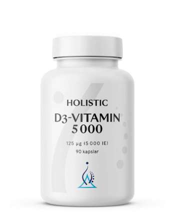 Holistic D3-vitamin 5000IE