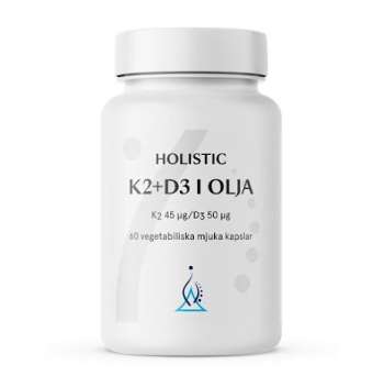 Holistic K2+D3-Vitamin i olja