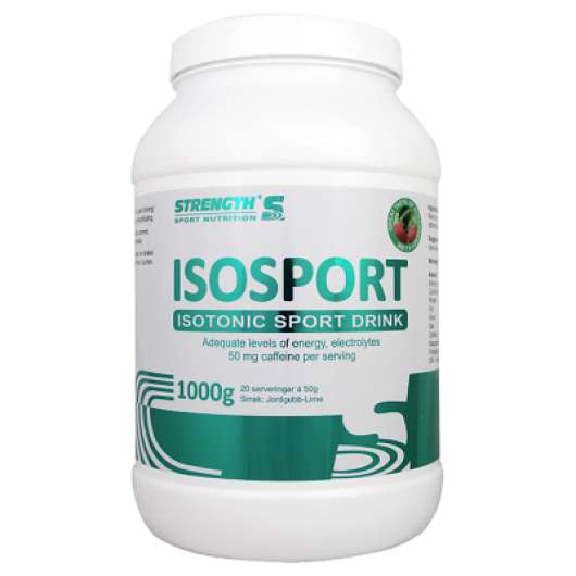IsoSport 1000g - Jordgubb/Lime