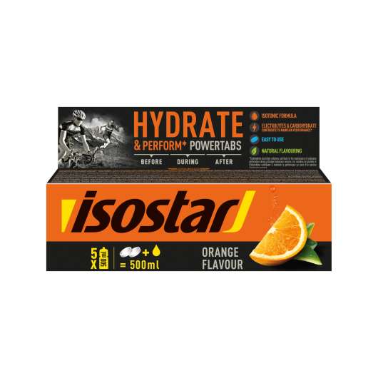 Isostar, Brustablett Apelsin 10x12 g, Dryck