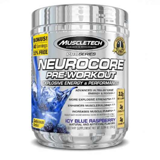 Muscletech Neurocore 224g - Icy Blue Raspberry
