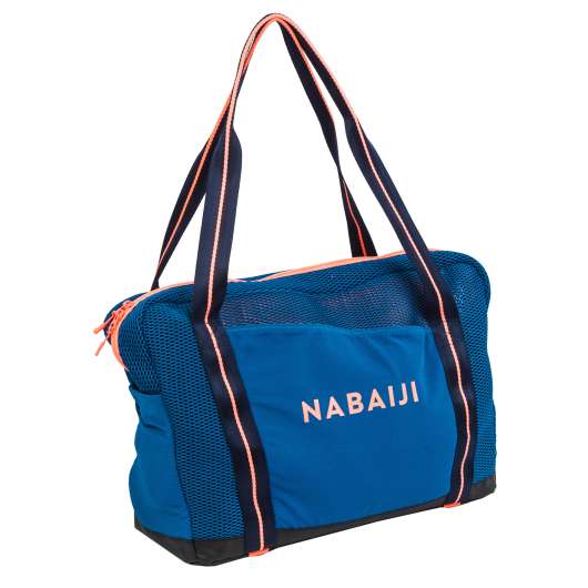 Nabaiji, Väska Vattengympa blå Orange, [EN] Swim bag