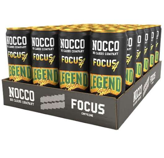 Nocco Focus 24 x 330ml - Legend Soda