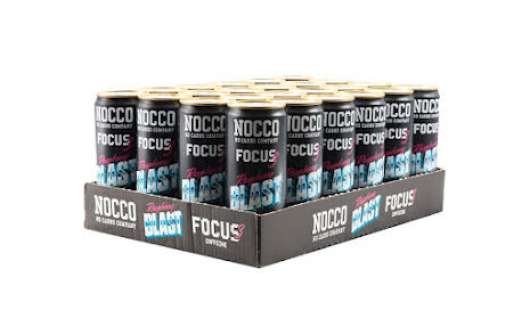 Nocco Focus 24 x 330ml - Raspberry Blast