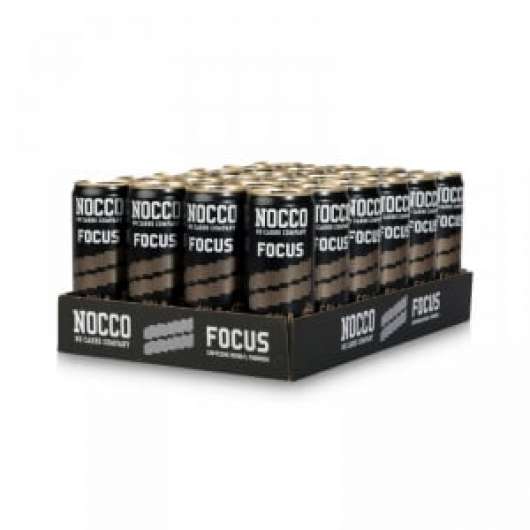NOCCO Focus Cola, 24 x 330 ml