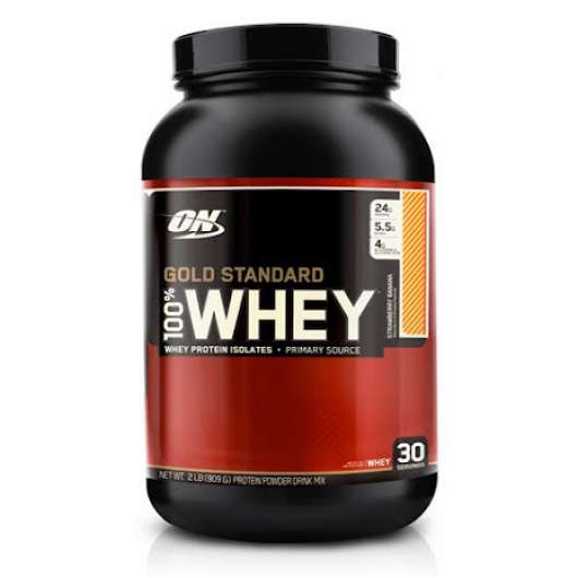 ON 100% Whey Gold Standard - Delicious Strawberry 908g