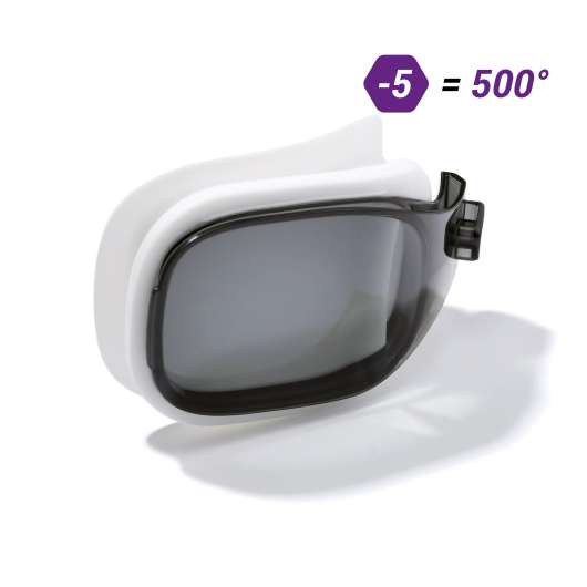 Optiskt Glas För Simglasögon - Selfit Stl S / -5.00 Tonat