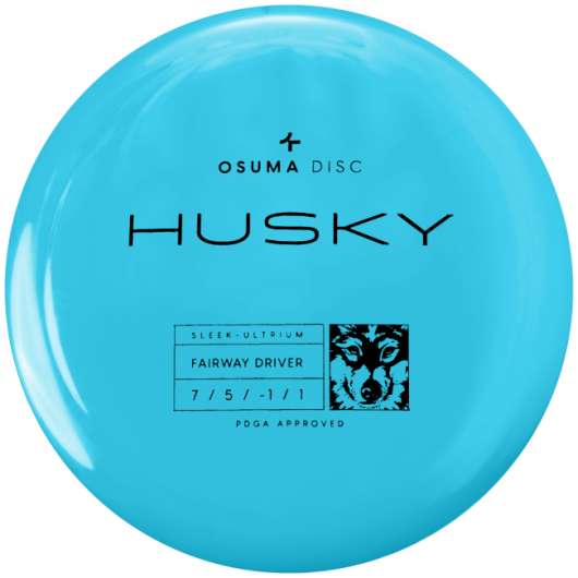 Osuma Frisbee Golf disc Sleek-Ultrium Husky, driver
