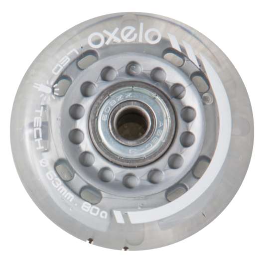Oxelo, Hjul 2-pack Flash 63 mm 80A,