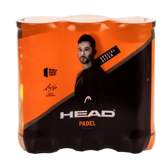 Padelboll Head 3-pack