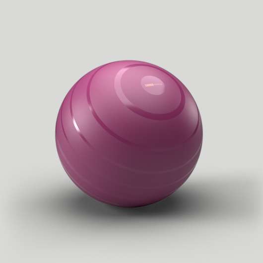 Pilatesboll Resistent Stl 1 55cm - Rosa