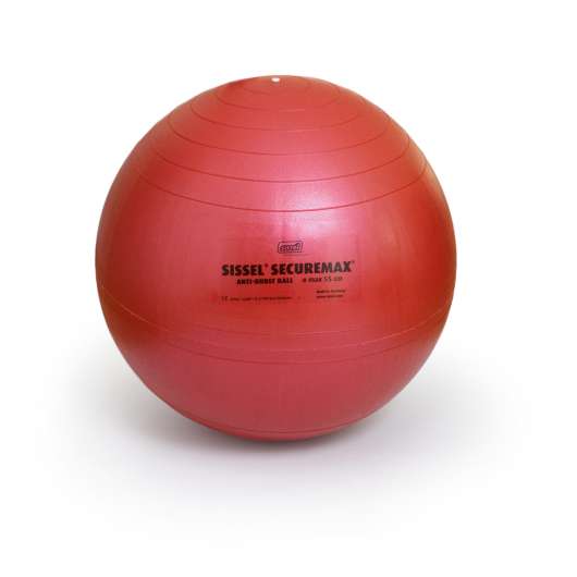 Pilatesboll Sissel Secure Max Fitness Stl. 1 - 55 Cm Röd