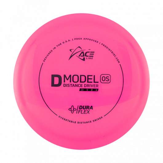 Prodigy Disc ACE Line D Model OS DuraFlex Frisbee Golf Disc, Rosa