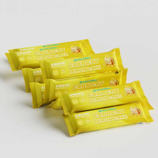 Protein Bar Crunchy Lemon Cake 12 pack