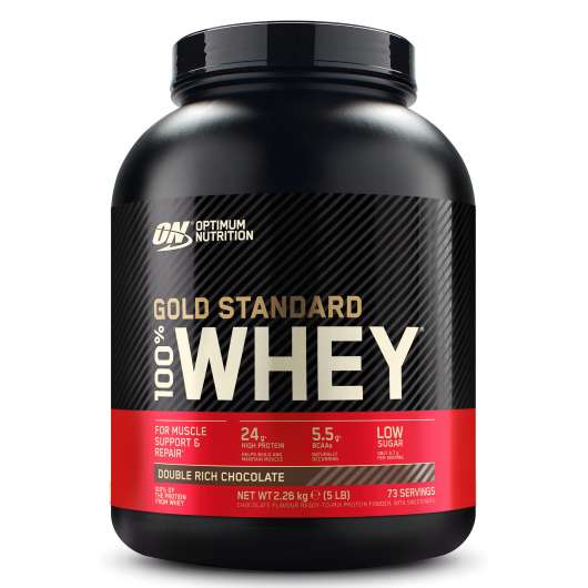 protein whey gold double rich choklad 2,2 kg