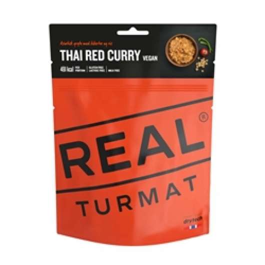 Real Turmat Vegan Thai Red Curry With Rice