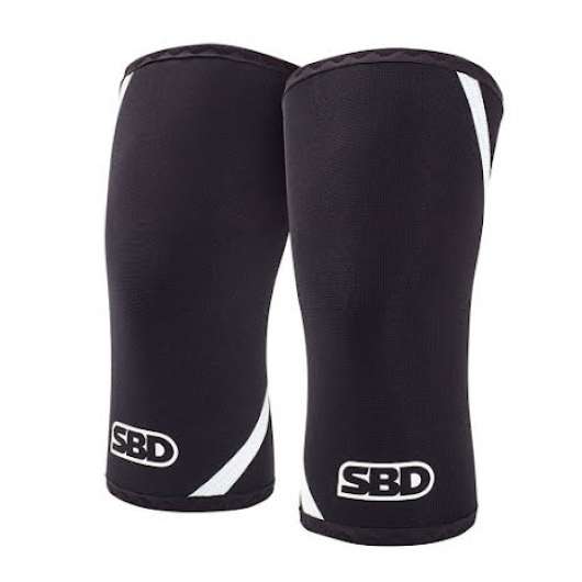 SBD Knee Sleeves Black & white - Large