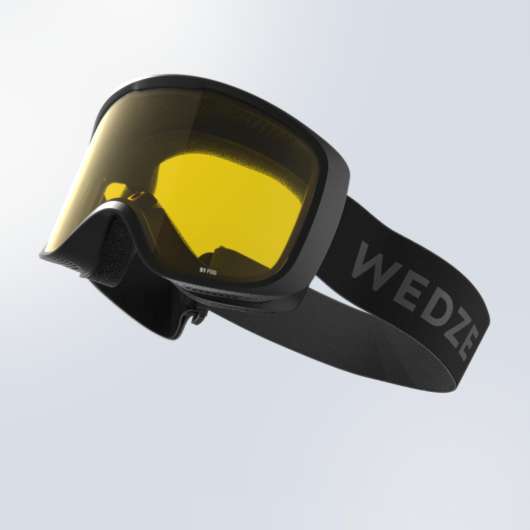 Skidglasögon Snowboard Dåligt Väder G 100 S1 Vuxen/junior Svart
