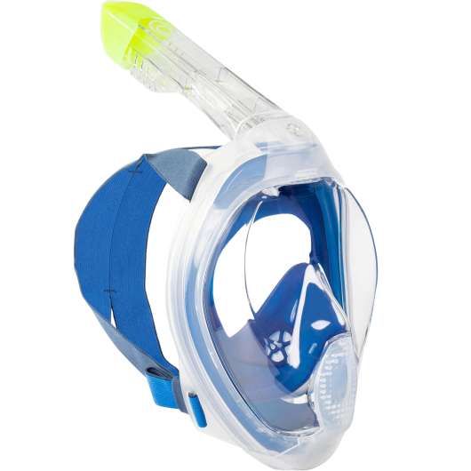 Snorkelmask Med Ljudventil - Easybreath 540 Freetalk - Vuxen Blå