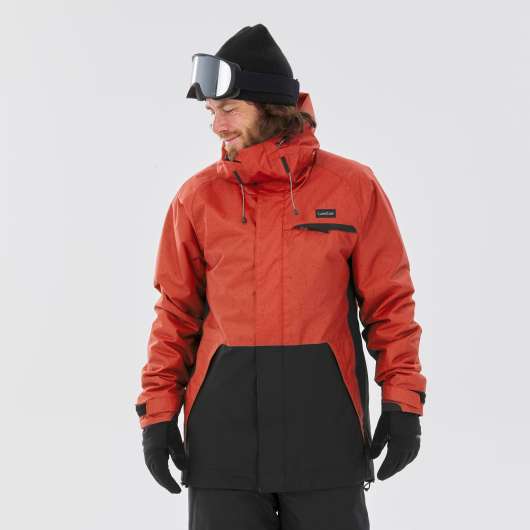 Snowboardjacka - Snb 100 Herr Röd