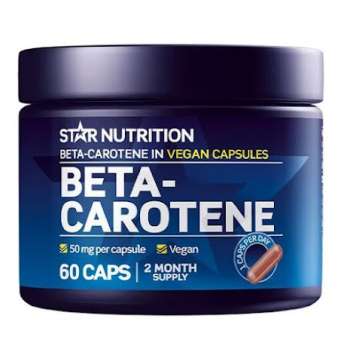 Star Nutrition Beta Carotene 50mg, 60 caps