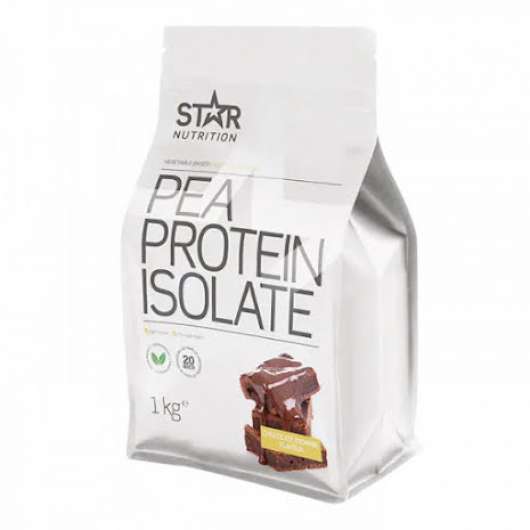 Star Nutrition Pea Protein Isolate 1kg - Chocolate Brownie
