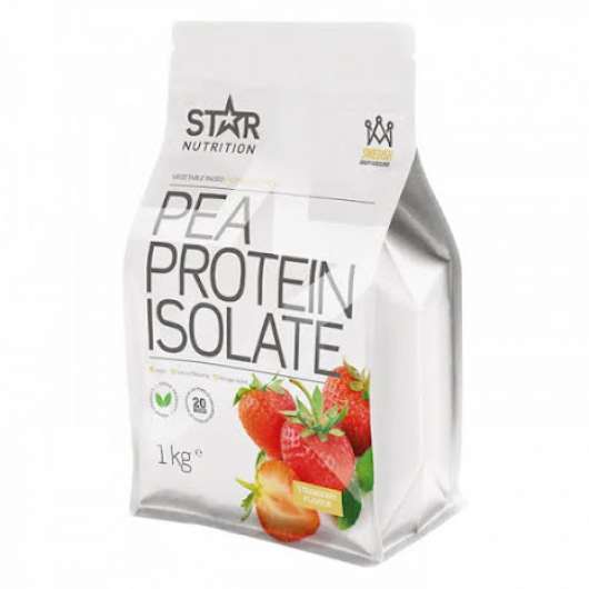 Star Nutrition Pea Protein Isolate 1kg - Strawberry