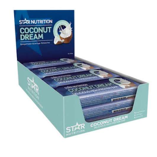 Star Nutrition Protein Bars 12st - Coconut