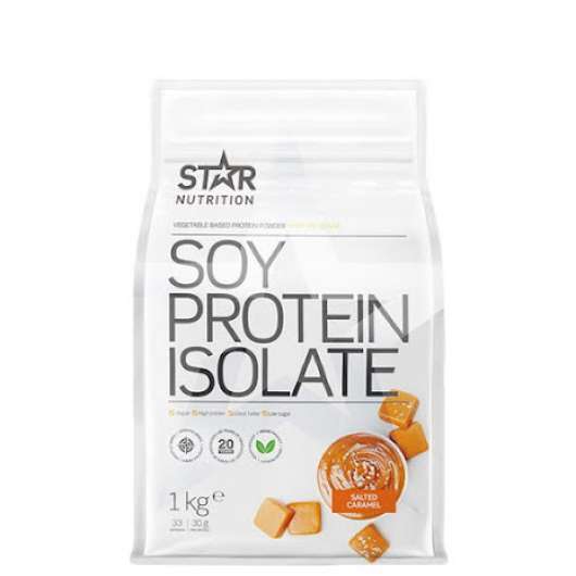 Star Nutrition Soy Protein Isolate 1kg - Salted Caramel