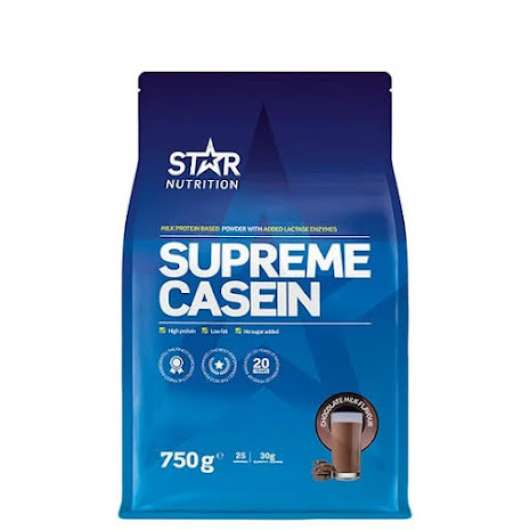 Star Nutrition Supreme Casein, 750g - Chocolate Milk