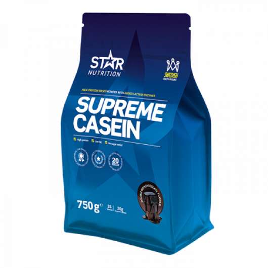 Star Nutrition Supreme Casein 750g - Double Rich Chocolate