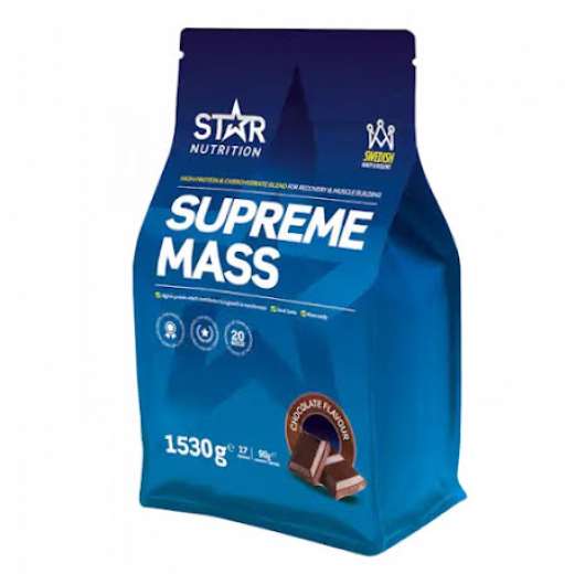 Star Nutrition Supreme Mass 1530g - Choklad
