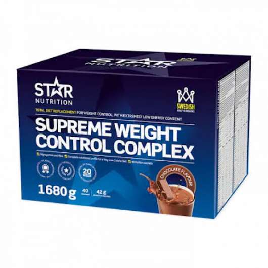 Star Nutrition Supreme Weight Control Complex 40 serv - Choklad