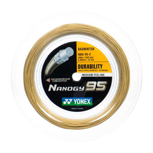 Strängning För Badmintonracket Rulle Nanogy 95
