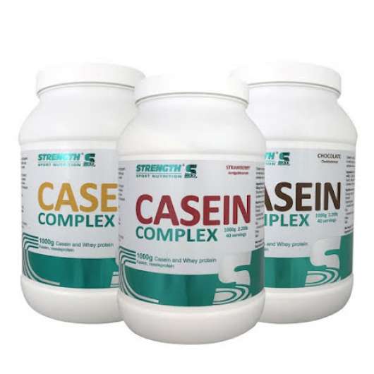 Strength Casein Complex 1000g - Strawberry