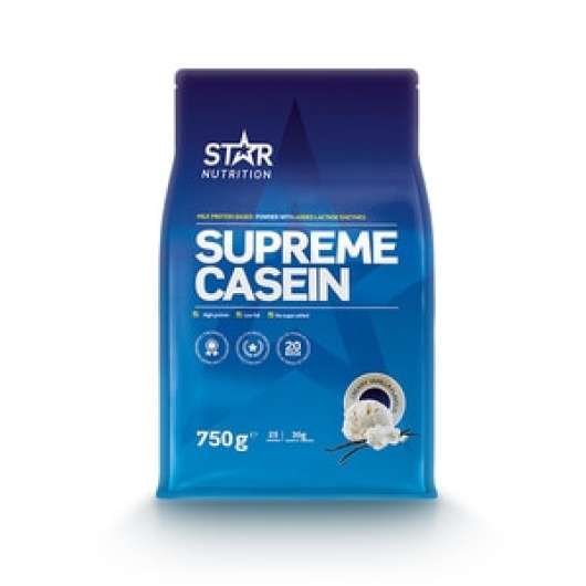Supreme Casein, 750 g, Creamy Vanilla