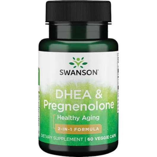 Swanson DHEA & Pregnenolone Complex