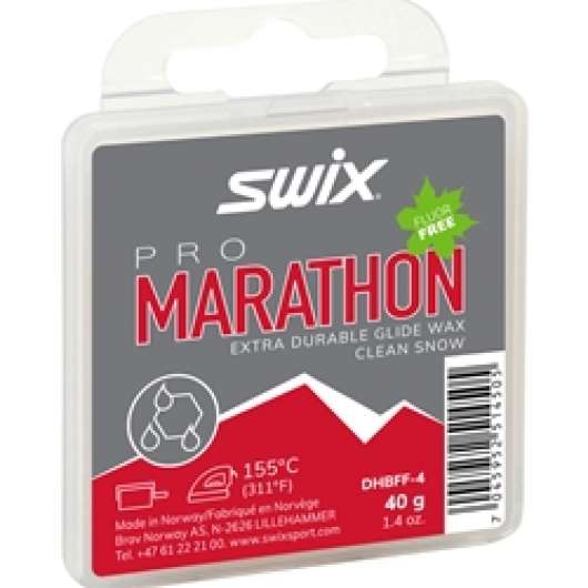 Swix Marathon Black Fluor Free, 40g
