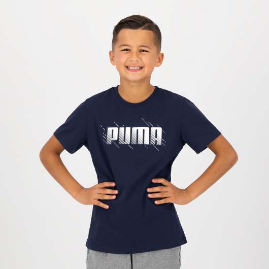 T-shirt Bomull Blå