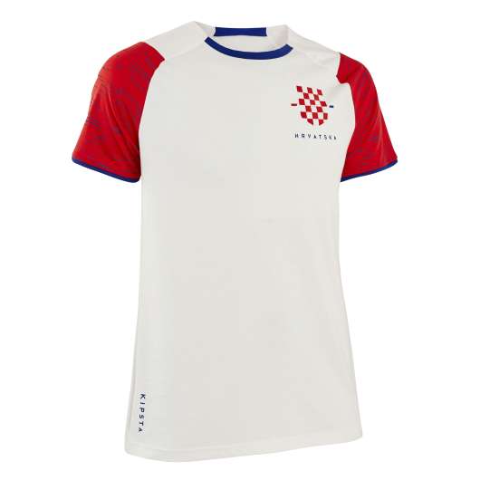 T-shirt Fotboll Ff100 Kroatien Vuxen