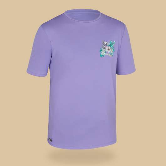 T-shirt Uv-skydd Water Ibiscus Junior Lila