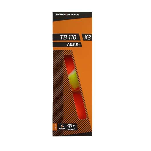Tennisboll Tb110*3 Orange