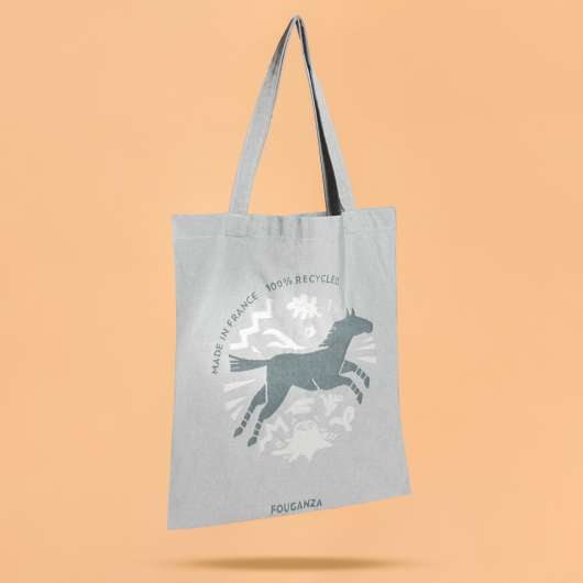 Tote Bag Ridning - Made In France - Turkos