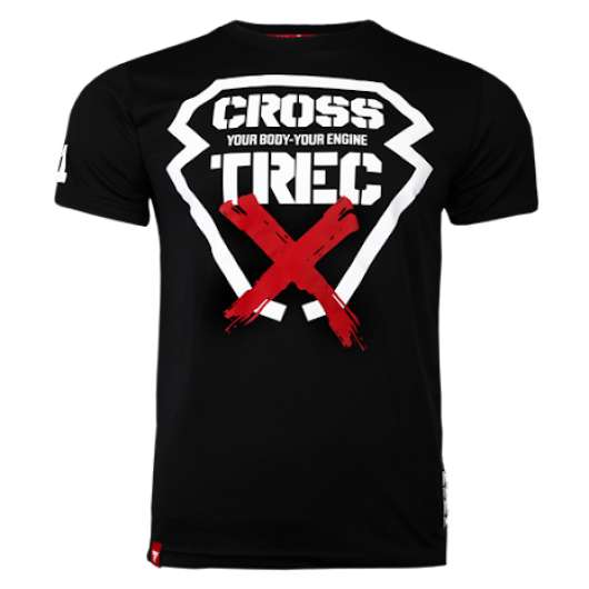 Trec T-shirt Black Cross - XL