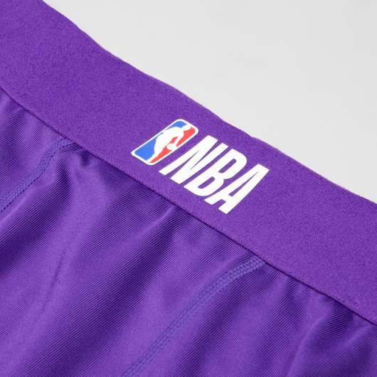 Trekvartstights För Basket Nba Los Angeles Lakers 500 Vuxen Lila