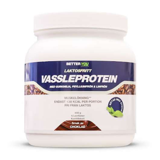 Vassleprotein Laktosfritt 400g - Choklad