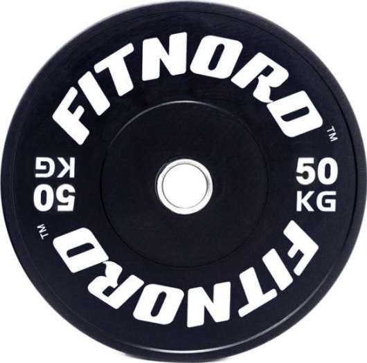 Viktskiva 50 kg, FitNord Bumper Plate