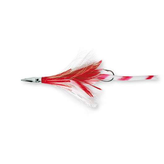 Williamson, Diamond jet Feather red White, Fiskedrag