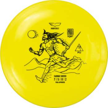 Yikun Tiger Line Fu Frisbee golf disc